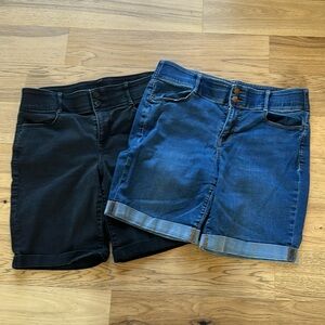 Apt9 Bermuda denim shorts 16